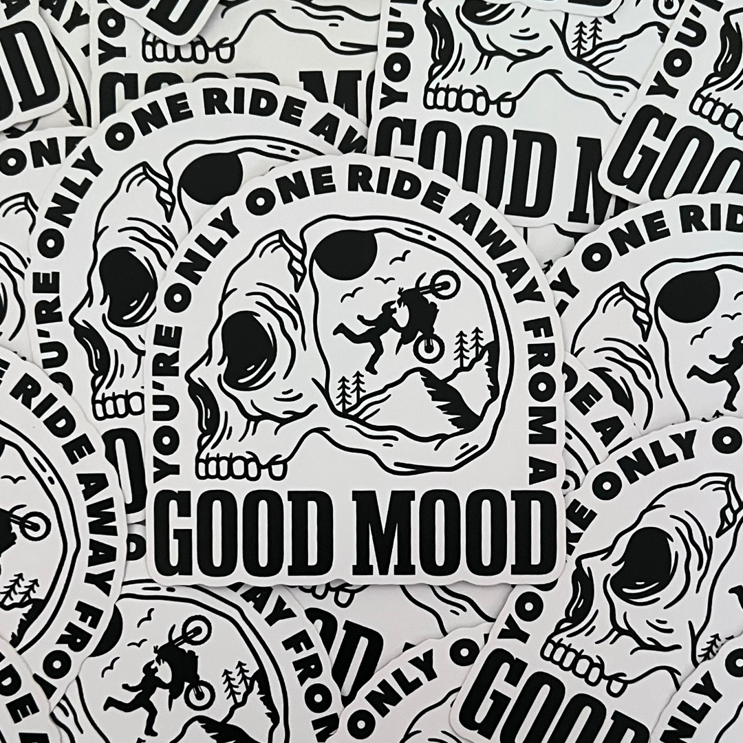 You’re Only One Ride Away Sticker