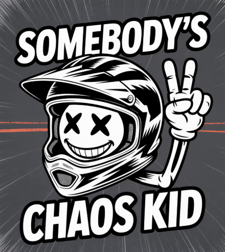 Somebody's Chaos Kid Moto Tee