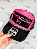 Immediately, No Trucker Hat: With Chain