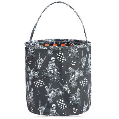 Bikes N Bones Fabric Basket