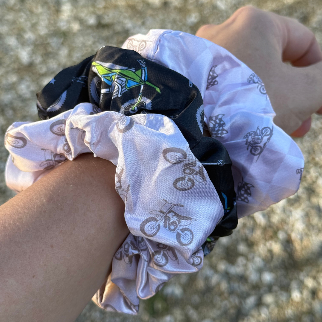 Dirt Bike Scrunchies