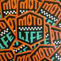 Moto Life Sticker