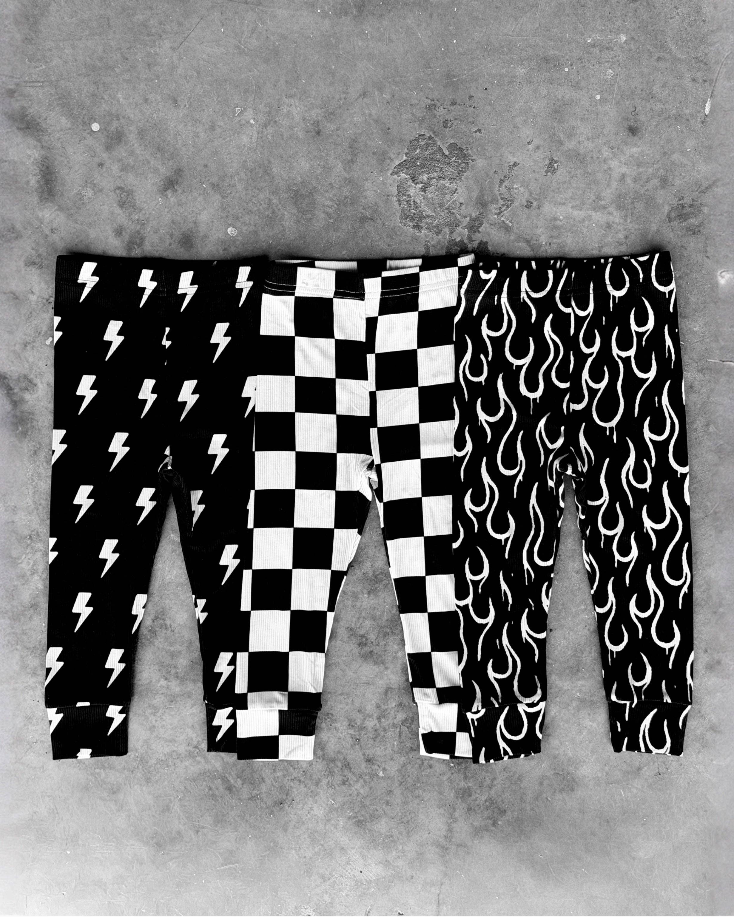 Ribbed Bamboo Leggings (3 Pack) - RB Classics