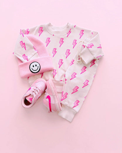 Jogger Set | Pink Bolts