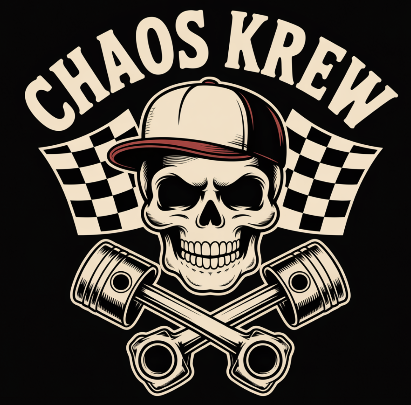 Skull & Pistons Tee