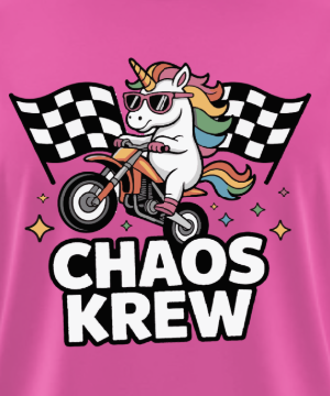 Chaos Krew Unicorn Moto Tee