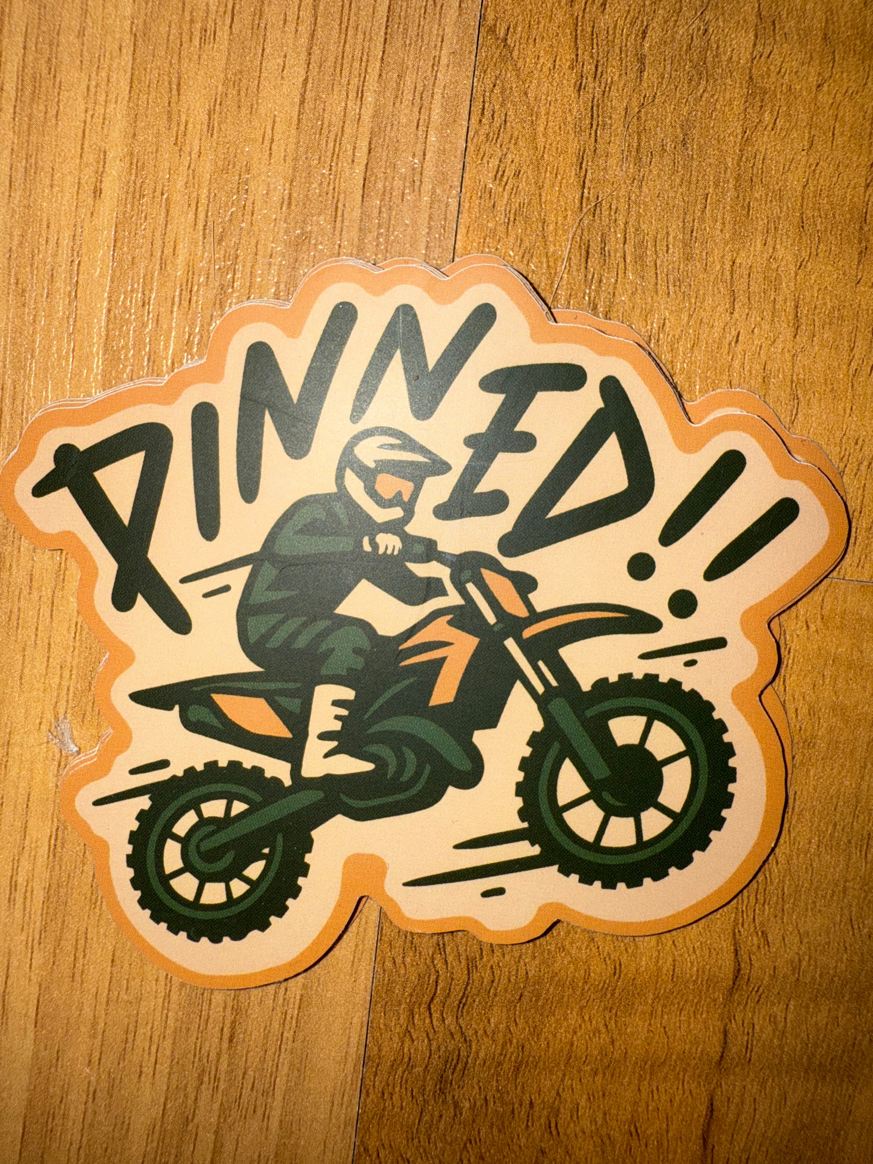Pinned Sticker