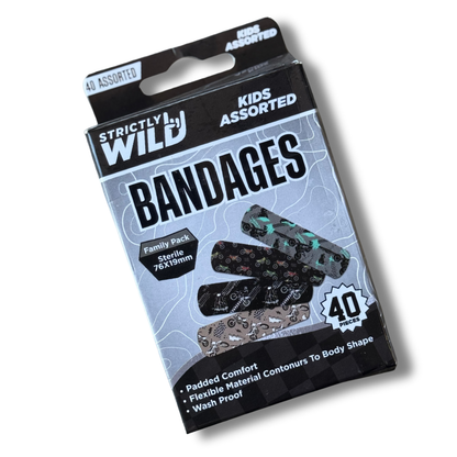 Dirt Bike Bandaids: Girl Bandaids