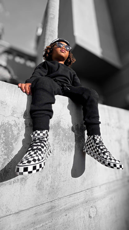 SK8TR Hi-Top in Venice (Checkered)