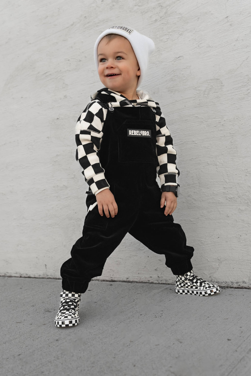 SK8TR Hi-Top in Venice (Checkered)